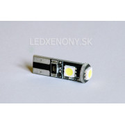 Led žiarovka T10 3 smd can bus