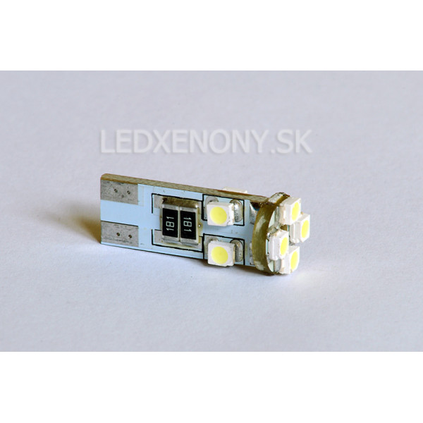 Led žiarovka T10 8smd can bus